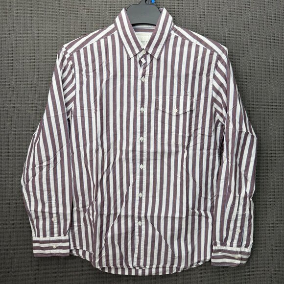 American Eagle Other - American Eagle Mens Size M Classic Fit Striped Long Sleeve Button-Down Shirt